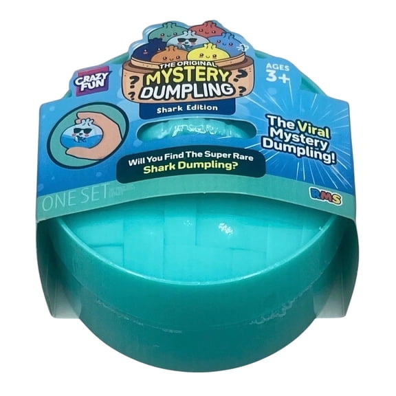 Crazy Fun Mystery Squishy Dumpling Shark Edition Squishy One Count