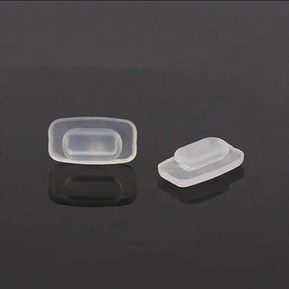  Eyeglass Glasses Nose Pads,BEHLINE Stick on Anti-Slip Adhesive Glasses  Nose Piece,Soft Silicone Strong Sticky Nose Bridge Pads D-Shape Sunglass  Nose Guard for Plastic Frame/Full Frame(5 Pairs,Clear) : Health & Household