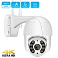 thumbnail image 1 of Cámara IP inalámbrica para exteriores, dispositivo de vigilancia CCTV con seguimiento automático, 8MP, 4K, 5MP, IR, 30M, WIFI, PTZ, 1080P, 3MP, HD, IA, 1 of 3