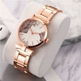 thumbnail image 4 of Relojes de moda para mujer, conjunto de caja de pulsera, reloj con esfera de hoja, relojes de pulsera para mujer, pulsera de estrella, 4 of 7