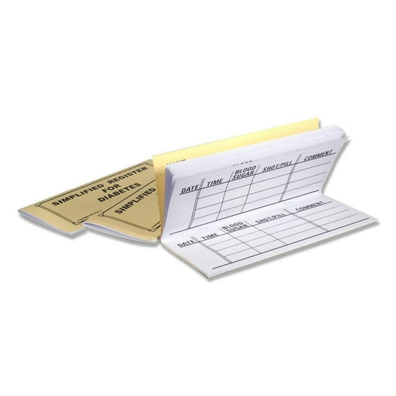 Diabtes Large Print Register