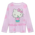 thumbnail image 2 of Hello Kitty Women's Pajama Sets Long Sleeve Pajamas Top And Pants Sleepwear Nightwear Soft Pjs Lounge Sets, 2 of 8