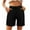 Black, variant on Seductiva Women's Shorts Women's Active Yoga Shorts Workout Running Pants Womens Workout Shorts 1PC