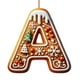 thumbnail image 2 of Adorno de árbol de Navidad con letras del abecedario 26, Característica: Adorno de árbol de Navidad con letras del abecedario 26, Adornos de Navidad personalizados DIY, Decoración de Navidad, Colgante, 2 of 5