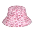 thumbnail image 1 of Balery Pink bows Sombreros para el sol para hombre y mujer, sombrero de pescador con UPF 50+, 1 of 6