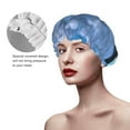 thumbnail image 4 of Disketp Lighthouse In Havana Shower Caps,Reusable Shower Cap For Women, Double Layer Waterproof Hair Cap, Large Size For All Hair Lengths,For Girls Spa Home Salon Use, 4 of 9