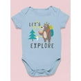 thumbnail image 3 of Let's Explore Camper Bear Bodysuit Infant -Image by Shutterstock,  12 Months, 3 of 4