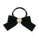 thumbnail image 2 of Diadema elegante francesa con lazo de perlas, cinta para el pelo, moda retro, versátil, elástica, accesorio para el cabello, accesorio para el cabello para mujer, 2 of 8