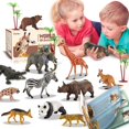 thumbnail image 1 of Set de figuras de animales eNaurol Safari Animals, 31 unidades, más de 3 años, 1 of 6