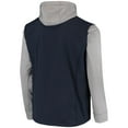 thumbnail image 4 of Men's Dunbrooke Navy/Gray Chicago Bears Alpha Full-Zip Jacket, 4 of 4