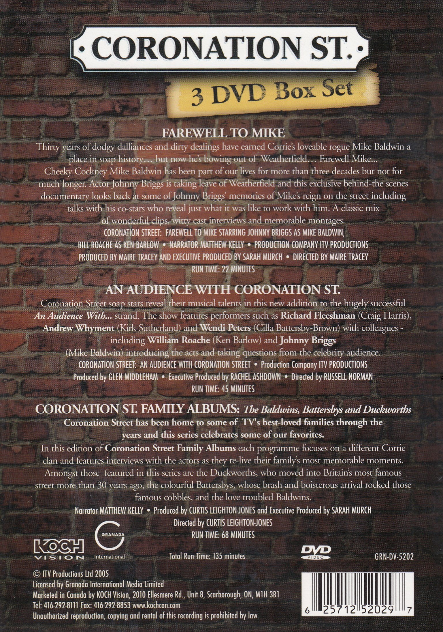 CORONATION ST - 3 DVD BOX SET - Walmart.com