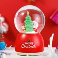 thumbnail image 1 of Objetos decorativos siempre brillantes de la aduana de la nieve de la bola de cristal del regalo de la Navidad para los niños, 1 of 4