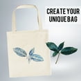 thumbnail image 3 of Muka 4 Pack Heavy Duty Canvas Tote Bag 12oz Cotton Tote Bags 15 x 16 Inch-Natural-100% Cotton, 3 of 7