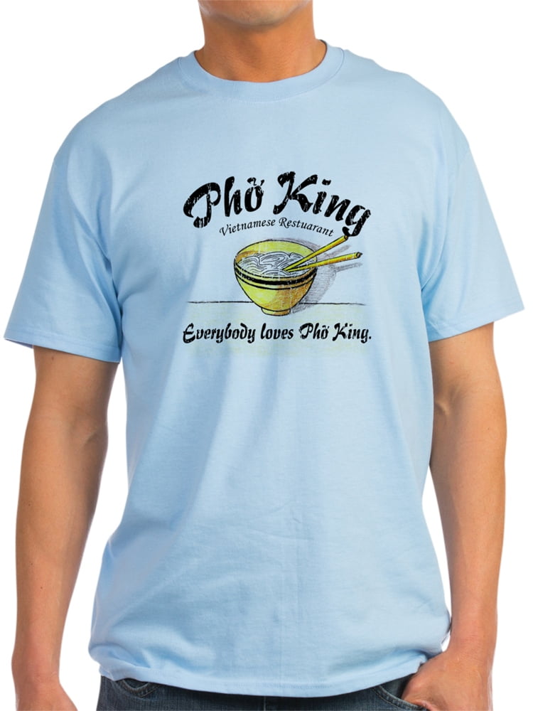 Everybody Loves Pho King Ash Grey T 