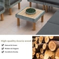 thumbnail image 3 of Harper & Bright Designs 9 Piece Patio Conversation Sets, All Weather Wicker Outdoor Sectional Sofa with Wood Legs, PE Rattan Sofa Set with Armrest Chairs and Coffe Table, Gray, 3 of 14
