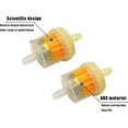 thumbnail image 3 of 20pcs Motorcycle Filters Motorcycle Inline Filter Inline Gas Filter Clear Motorcycle Fuel with Magnets for Lawn Mower Car Motorcycle Scooter Moped Diesel Moped, 3 of 5