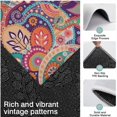 thumbnail image 3 of Multicolor Paisley and Floral Pattern Kitchen Rugs Sets Of 3,Kitchen Runner Rugs Non Skid Washable,Decorative Kitchen Floor Mats for Kitchen,Sink,Laundry,17"x30"+ 17"x47" + 17"x59", 3 of 6