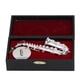thumbnail image 1 of Adornos de saxofón alto Mini decoración de saxofón modelo de instrumento musical regalo con base de caja 14cm, 1 of 5