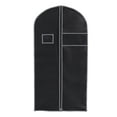 thumbnail image 3 of Foldable Garment Suit Bag With Two Transparent Windows Portable Dustproof Travel Storage Bag For Suits Skirts Jackets Hanging Clothes Business Trip Closet Organization Home Decor Garment Bags, 3 of 6