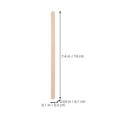 thumbnail image 2 of FRCOLOR  500 Pcs Coffee Latte Cappuccino Sticks Mixer Drink Stirrer Beige, 2 of 8