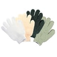 thumbnail image 1 of EARTH THERAPEUTICS EXFOLIATING GLOVES,WHITE, PAIR, 1 of 3