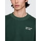 thumbnail image 3 of Sudadera GAP Mini Logo Cuello Redondo Verde Essex XXL, 3 of 4