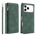 thumbnail image 5 of Case For IPhone 17 Pro Max/17 Pro/17 Air/17, PU Leather Shell With Zipper Card Slot Holder Cover, 5 of 5