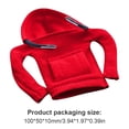 thumbnail image 4 of Para Coche Kit de manija de palanca de cambios creativa con capucha y estilo de coche a la moda (rojo), 4 of 5