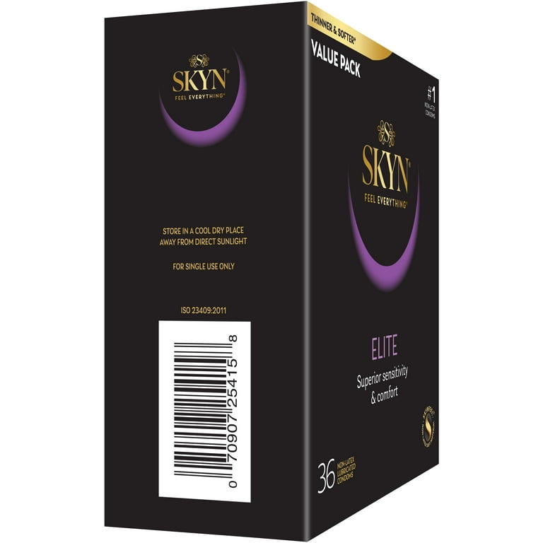 skyn elite non-latex lubricated condoms 36 count Amazon.com: K-Y Silicone Lube, Premium Personal Lubricant, Silicone-Based  Formula, Safe to Use with Condoms, for Men, Women and Couples, 8.45 Fl Oz :  Health & Household main image 1