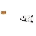 thumbnail image 1 of Cestas de almacenamiento,Cestas de almacenamiento de cocina tejidas con asas hechas a mano,Cestas de pan redondas Bandejas para servir Rectángulo,Reloj de pared,Reloj de pared Panda, 1 of 8