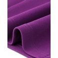 thumbnail image 5 of INSPIRE CHIC Work Dresses for Women 3/4 Sleeve Boat Neck Elegant Belted Formal Midi Dress L Purple, 5 of 6