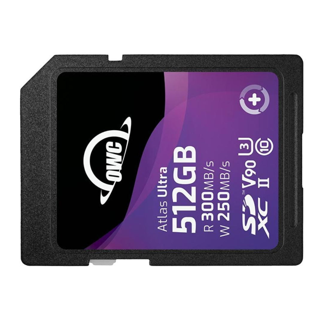 OWC Atlas Ultra 512GB SDXC Flash Memory Card