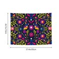 thumbnail image 6 of Kdxio Colorful Mexican Wall Hanging Tapestries Banner For Bedroom College Dorm Home Living Room Party Decor 29X37 In, 6 of 8