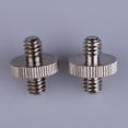 thumbnail image 3 of Adaptador de tornillo de metal a roscado JShteea 1/4 1/4 para trípode monopie Nuevo, 3 of 6