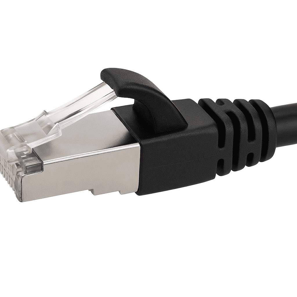 SANOXY (Commercial) 50 feet Ethernet Cables-Networking Cables CAT6A SHIELDED RJ45 15M/50'