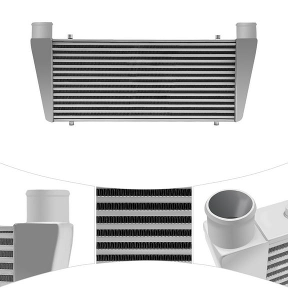 Universal Full Aluminum Top Feed FMIC Turbo Front Mount Intercooler 29"x13"x2.7"