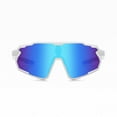 thumbnail image 3 of Frwgonr Kids Sunglasses Youth Sunglasses Boys Girls Baseball Softball Sports Cycling Goggles Dark Blue, Size 3T-15, 3 of 4
