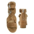 thumbnail image 2 of Rag & Bone Madrid Camel Suede Sandals (37.5), 2 of 2