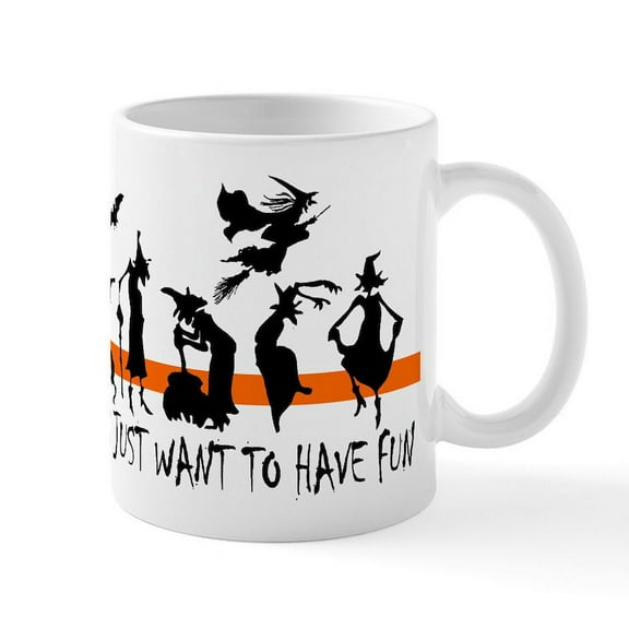CafePress - WITCHES Mug - 11 oz Ceramic Mug - Novelty Coffee Tea Cup