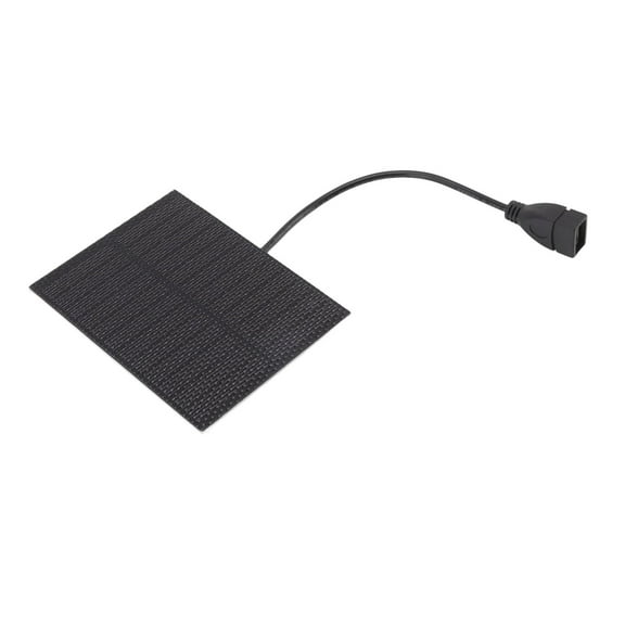 Solar Power Panel, USB Plug Small Size Light Weight Environmental Friendly Solar Panel 5V  For Outdoor For Mobile Phones