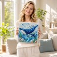 thumbnail image 6 of Ocean Theme Pearl Art DIY Kit for Adults,3D Diamond Painting Craft with Pearl Beads,Beginner Friendly Coastal Wall Art and Home Decor,Whale, 6 of 9