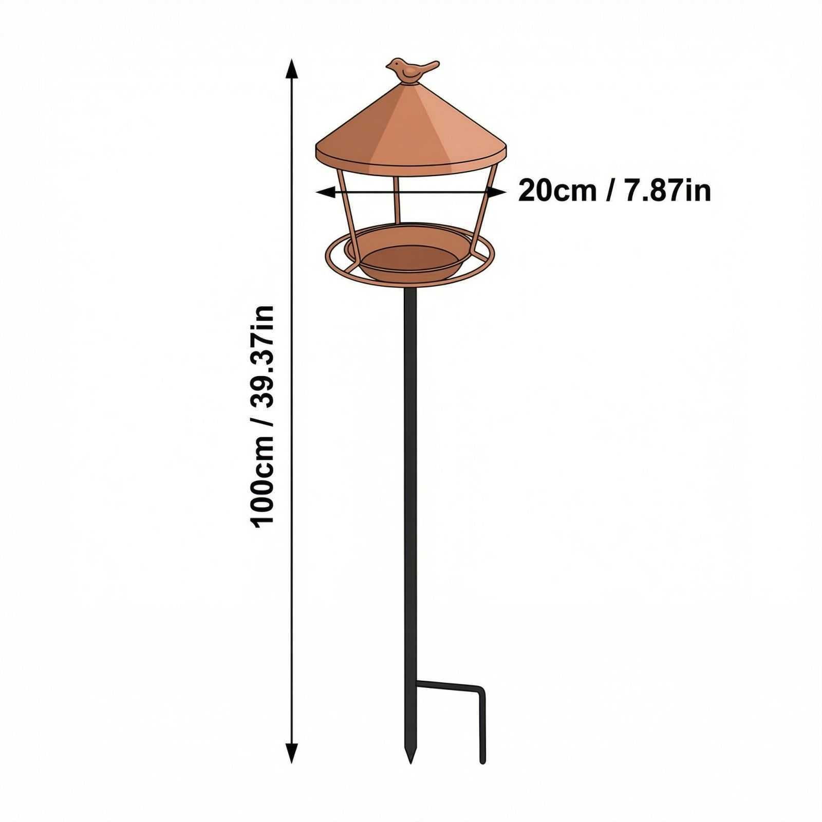 Ground-Mounted Transparent Bird House Wild Bird Watching Shelter Garden Decor, Hummingbird Feeder, Bird Feeder, Bird Feeder for Outdoors Hanging, Window Bird Feeder