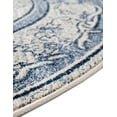 thumbnail image 5 of Unique Loom La Jolla Collection Area Rug - Botanica (3' 3" Round Ivory Blue/Beige), 5 of 7