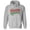 Grey, variant on Very Merry Firefighter Hoodie Sweatshirt Unisex Medium Grey