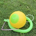 thumbnail image 3 of Pelota de salto de plástico de color aleatorio Juguetes para exteriores Pelota de ejercicio para niños Pelota de salto de un pie GeweYeeli WJ1914-01, 3 of 7