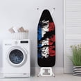 thumbnail image 3 of HELLHERO Tricolor Splatter Effect Ironing Board Cover Elastic Edge Washable Polyester Fiber Fabric(Not Heat Resistant), 3 of 4