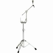 Heavy Duty Single Tom & Cymbal Stand - Chrome