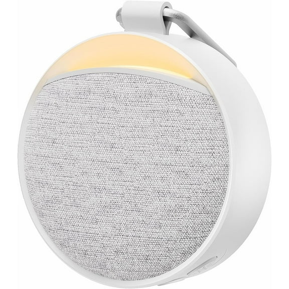 Hotmoon Portable White Noise Sound Machine 12 Soothing Sounds | Omini SE | 8 Night Light Colors | 4 Timers | Powerful Battery | Memory Function | for Home, Travel, Nursery Gift for New Mom & Baby
