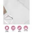thumbnail image 6 of Blue White Kitchen Dish Towels for Drying Dishes Set of 2, Abstract Grey Chrysanthemum Flower Floral Waffle Weave Microfiber Hand Tea Bathroom Towels Quick Dry & Absorbent Towel 15.7x23.6, 6 of 7