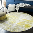 thumbnail image 2 of SAFAVIEH Skyler Jobeth Distressed Area Rug, Silver/Green, 6'7" x 6'7" Round, 2 of 8